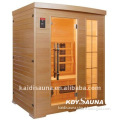 Solid wood far infrared sauna room